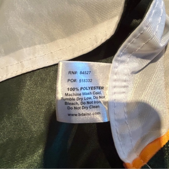 Green Bay Packers NFL Flag Football Jersey Adult Large Reversible Mesh - Picture 6 of 6